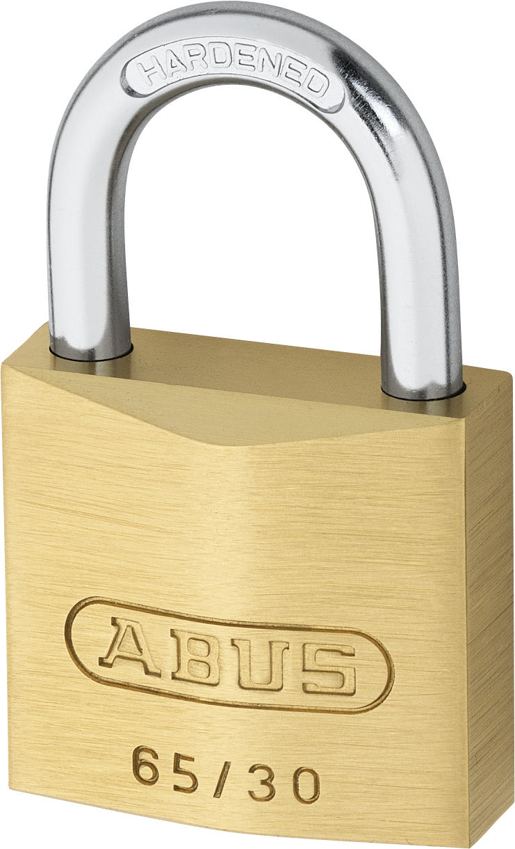 65/30 Series Abus Brass Padlock 65/30 Series Abus Brass Padlock